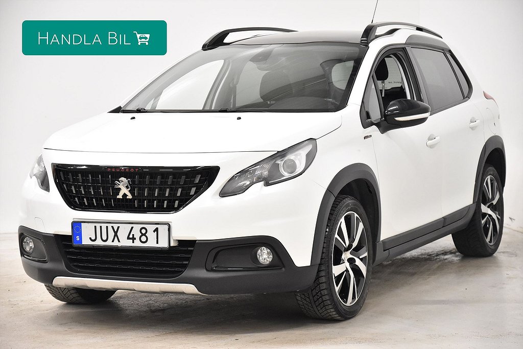 Peugeot 2008 1.2 Aut GT Line Pano Farth SoV-hjul 110hk