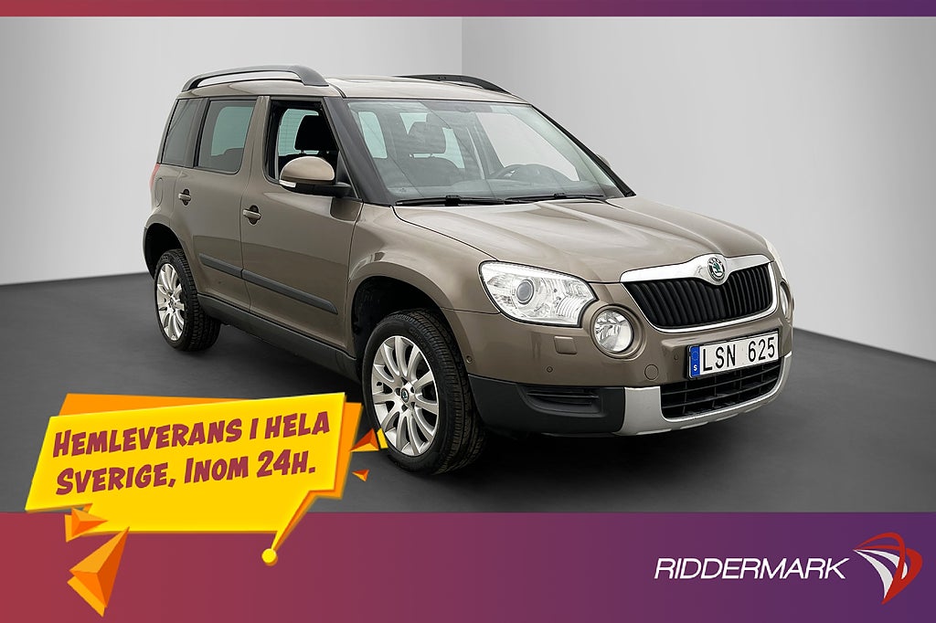 Skoda Yeti 1.2 TSI Experience Panorama Värmare Sensorer