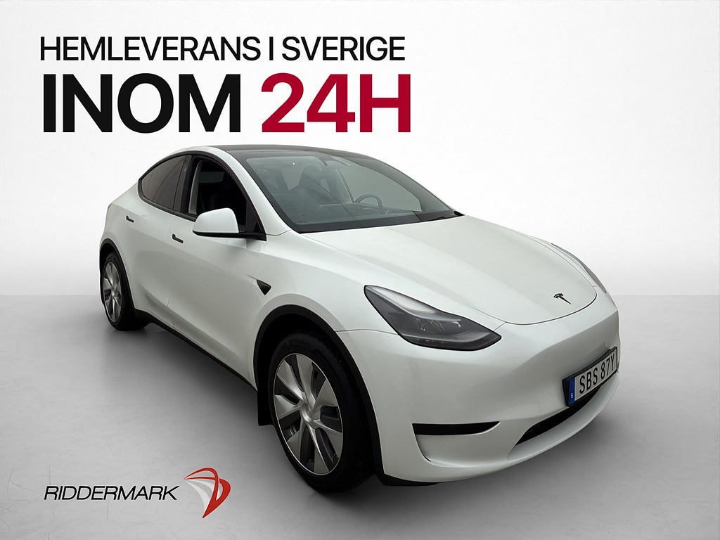 Tesla Model Y Long Range 347hk Drag Värmepump Rattvärme Nav