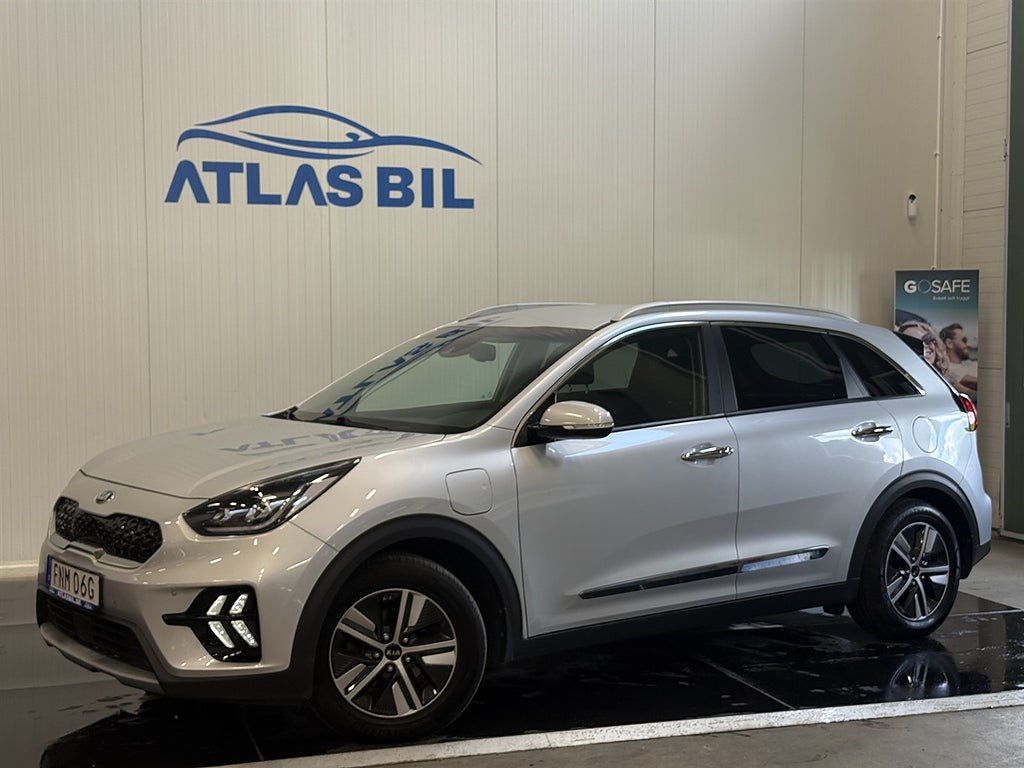 Kia Niro P-HEV DCT 141hk|Moms/Leasbar| Nybilsgaranti|CarPlay|Drag|