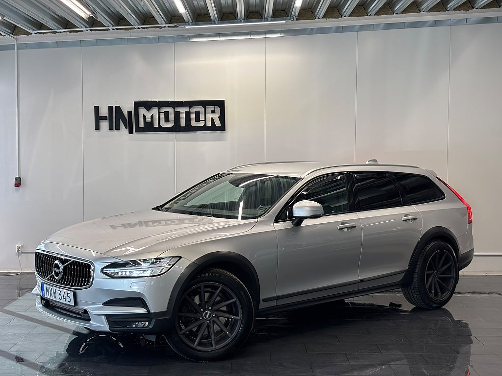 Volvo V90 Cross Country D4 AWD Geartronic Pro |2Brukare|CarPlay|DRAG|Skinn|