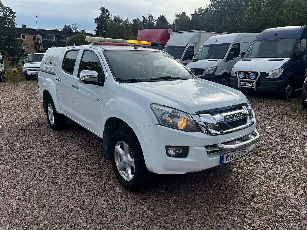 Isuzu D-Max Crew Cab 2.5 4WD Euro 5 Ny besiktad & servad