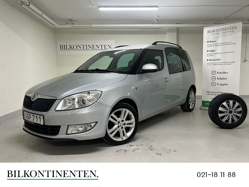 Skoda Roomster 1.2 TSI Drivers Edition Sensorer Välservad S&V-Hjul
