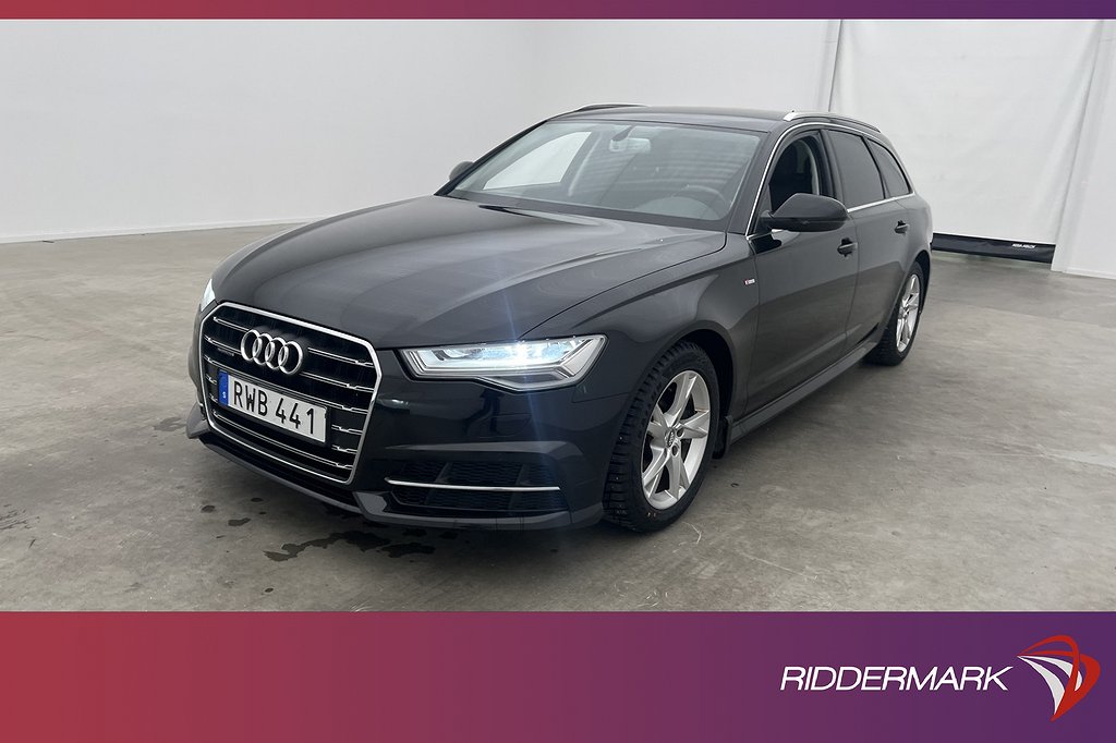 Audi A6 Avant TDI Q 190hk S-Line Värmare Sensorer Rattvärme