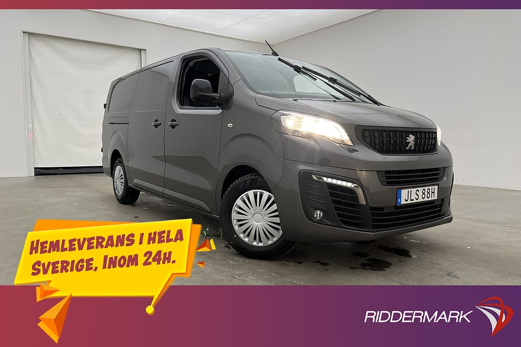 Peugeot Expert L3 2.0 Värmare Dragkrok B-Kamera CARPLAY Moms