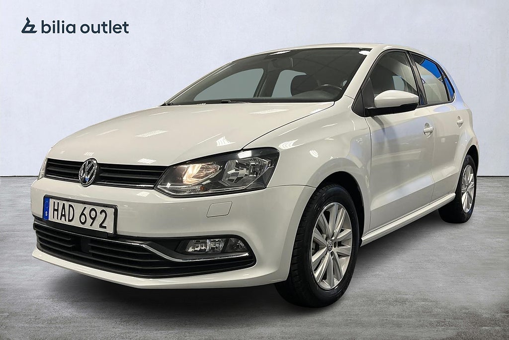 Volkswagen Polo 1.2 Base 90hk / Bluetooth Låg skatt Låga mil