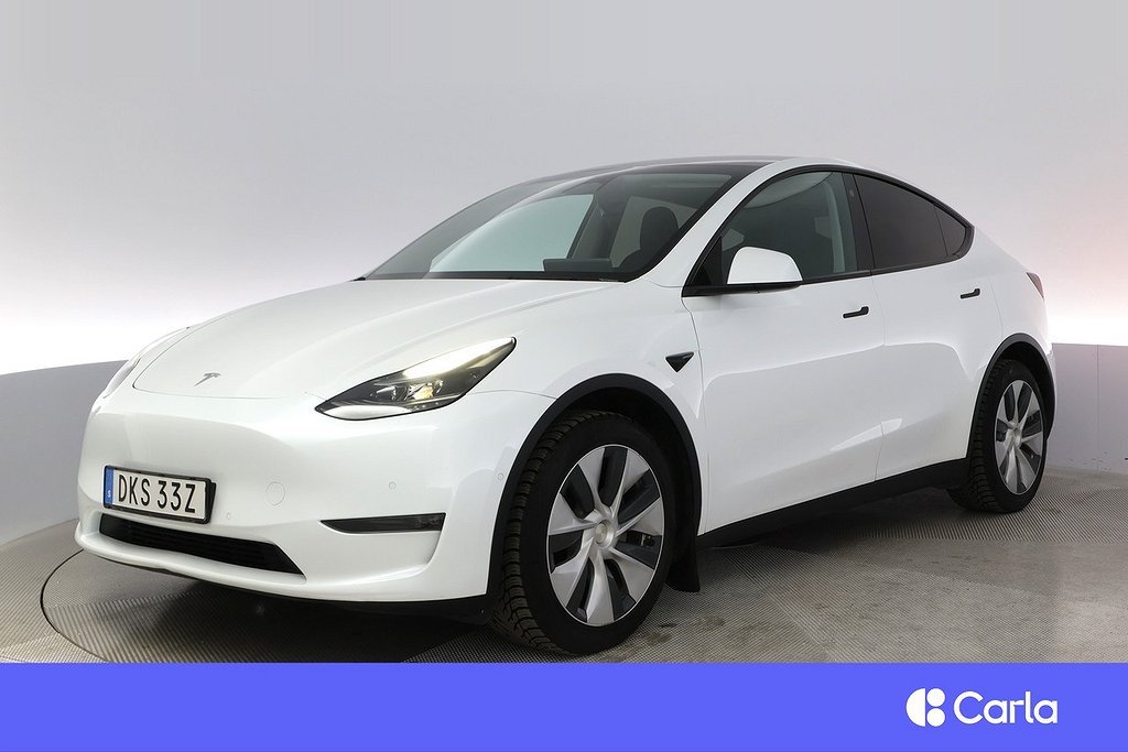 Tesla Model Y Long Range AWD Autopilot Pano Drag V-Hjul 5,99