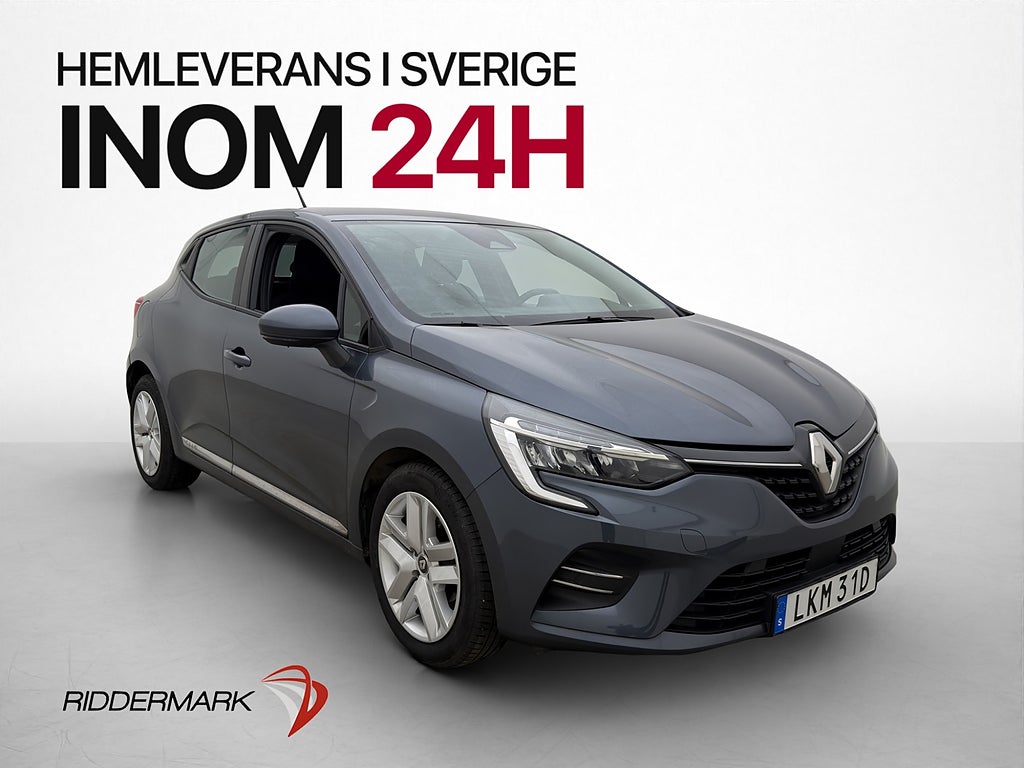 Renault Clio 1.0 TCe 91hk Zen Bluetooth Farthållare Lågskatt