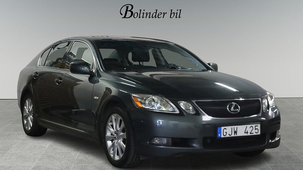 Lexus GS 300 3.0 V6 M-VÄRME BESIKTIGAD SoV HEMLEVERANS 