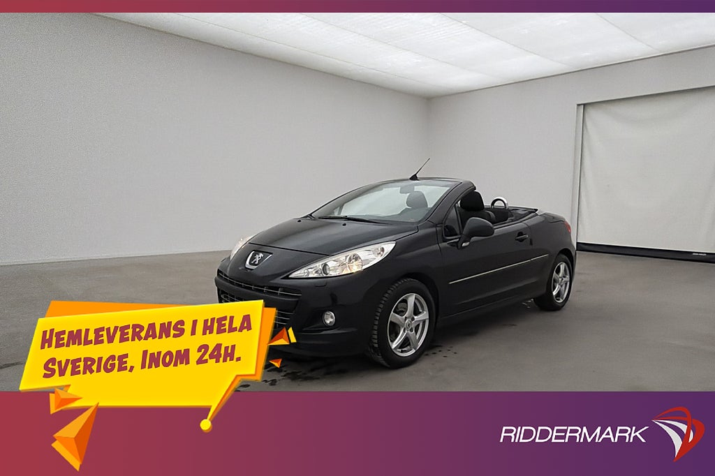 Peugeot 207 1.6 VTi 120hk Cabriolet M&K-Värmare