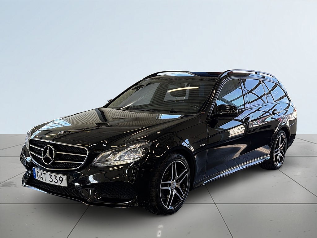 Mercedes-Benz E 220 T BlueTEC 9G-Tronic S&V-hjul/Farthållare/Navi/Bt