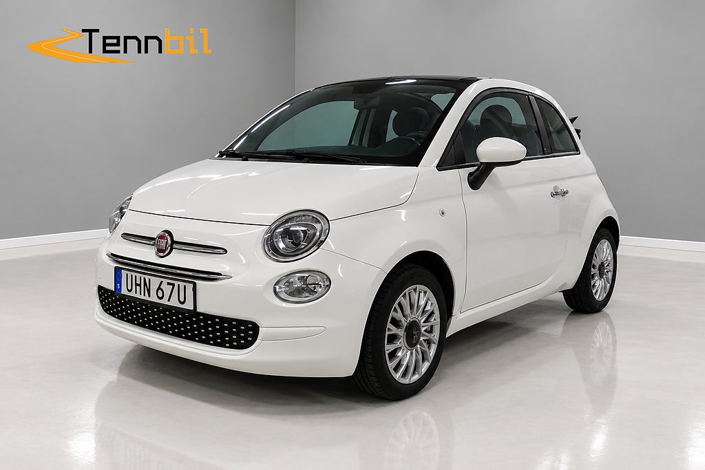Fiat 500 Hybrid Lounge BSG serie 8 Cab Nyservad 
