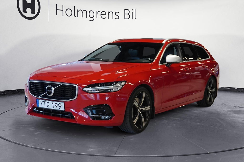 Volvo V90 T4 Geartronic R-Design Automat Navi Panorama Dragkrok Värmare |