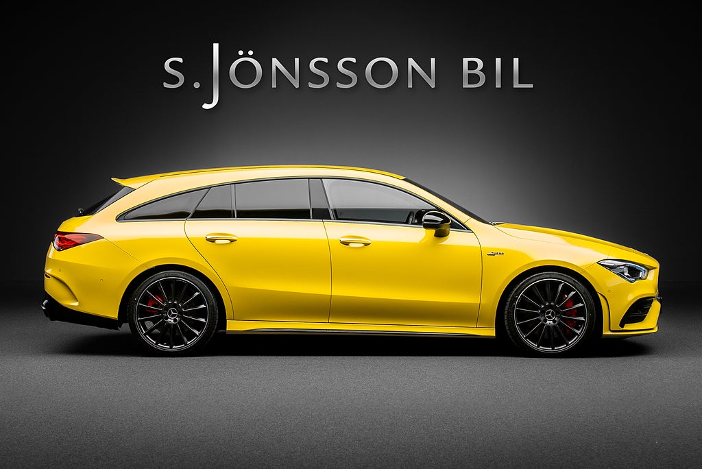Mercedes-Benz CLA35 4MATIC Shooting Brake / Sportstolar / Burmester