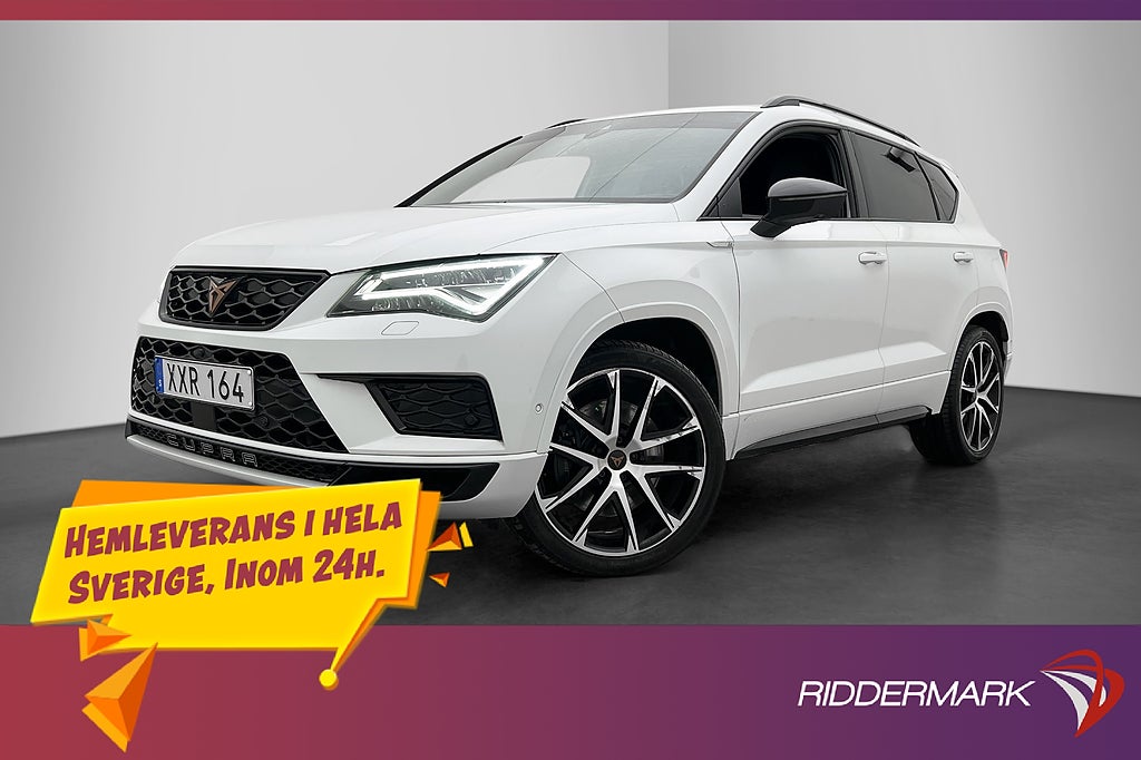 Cupra Ateca 2.0 4Drive 300hk Drag Beats 360° Cockpit Navi