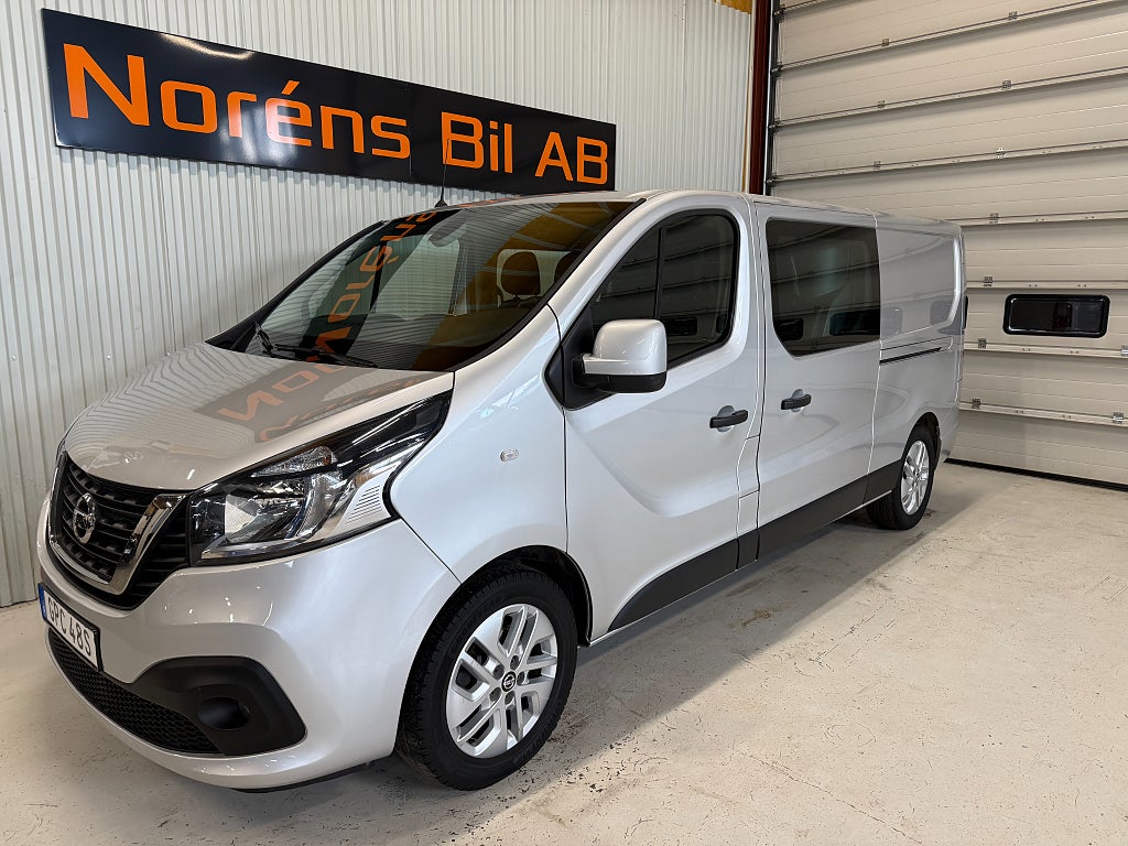 Nissan NV300  2.0 dCi 145Hk AUT 6-SITSIG DUBBELHYTT LEASBAR/MOMS