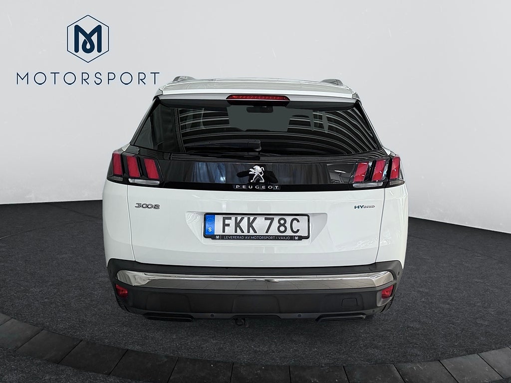 Peugeot 3008 GT HYBRID Aut Farthållare Dragkrok Carplay Navigation bild 6