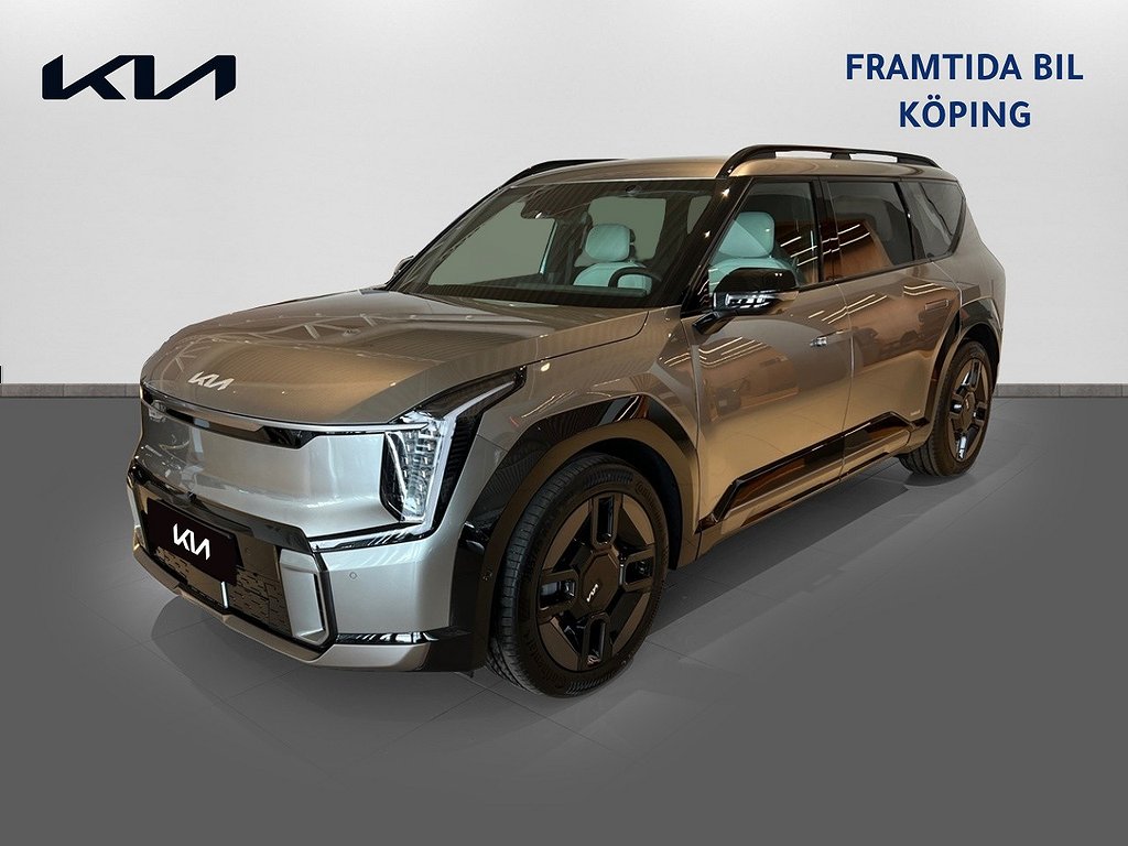 Kia EV9 GT Line 6-Sits 520KM Företagserbjudande! INKL VHJUL!