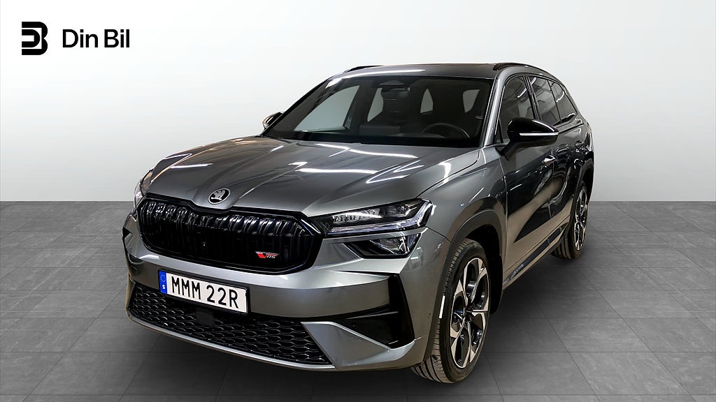 Skoda Kodiaq RS TSI265 DSG 4X4 Drag/ P-värmare/ Panoramatak
