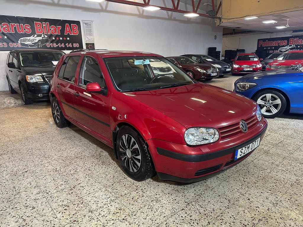 Volkswagen Golf 1.6 Ny Servad & Ny Besiktigad Dragrok 