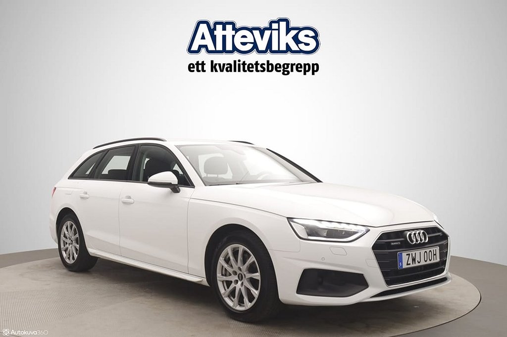 Audi A4 Avant 40 TDI quattro 204hk q S-Tr Drag/P-värmare/Navi