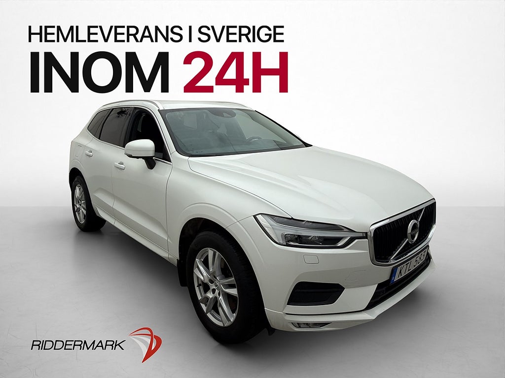 Volvo XC60 D4 AWD 190hk Advanced Värmare HUD 360° Dragkrok