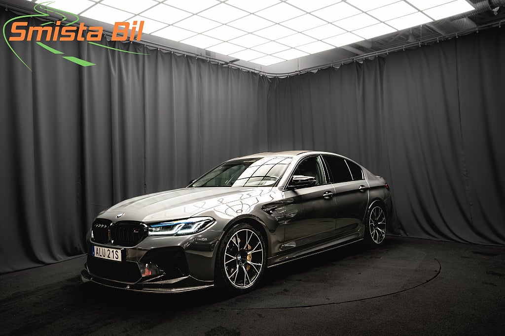 BMW M5 Competition KERAMISKA B&W KOLFIBER LASER MOMS 625hk