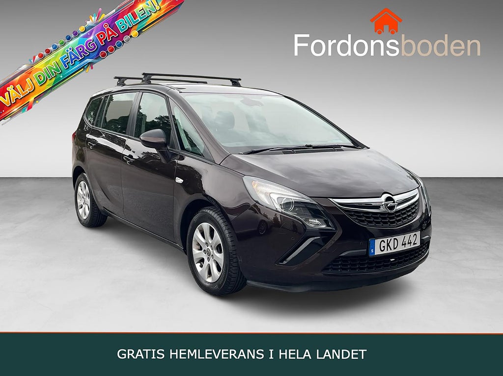 Opel Zafira Tourer 1.4 Turbo Enjoy 7-Sits Drag Sensorer 