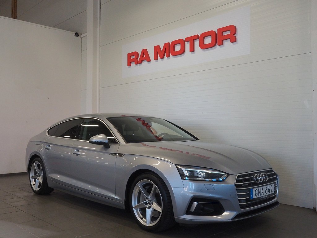 Audi A5 SB 2.0 TFSI quattro 252hk  S Tronic Proline | P-Sen 2018