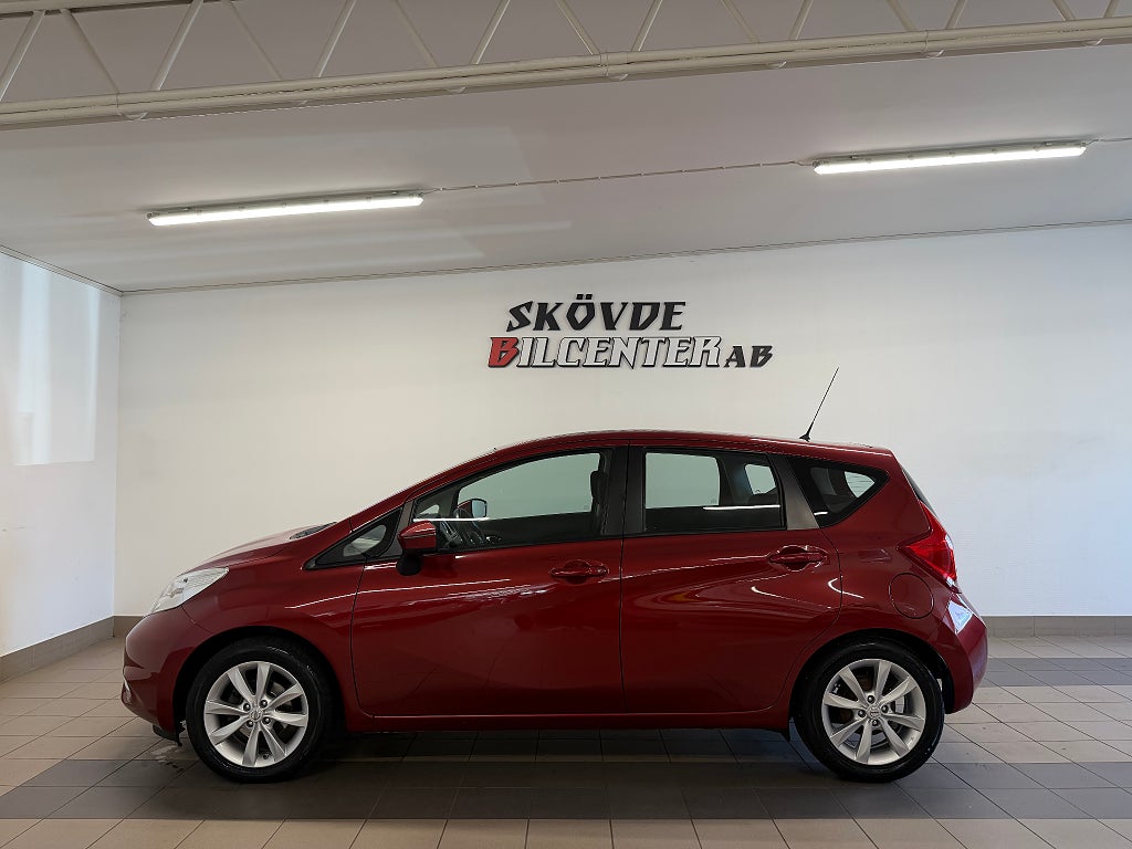 Nissan Note 1.2 Automat/7600Mil/Fullservad/Farthållare