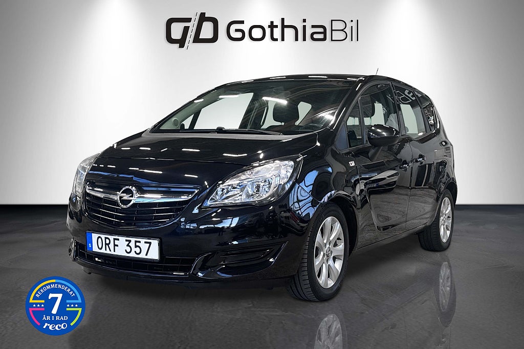Opel Meriva 1.4 Turbo Enjoy Euro 6 Nyservad Farthållare 