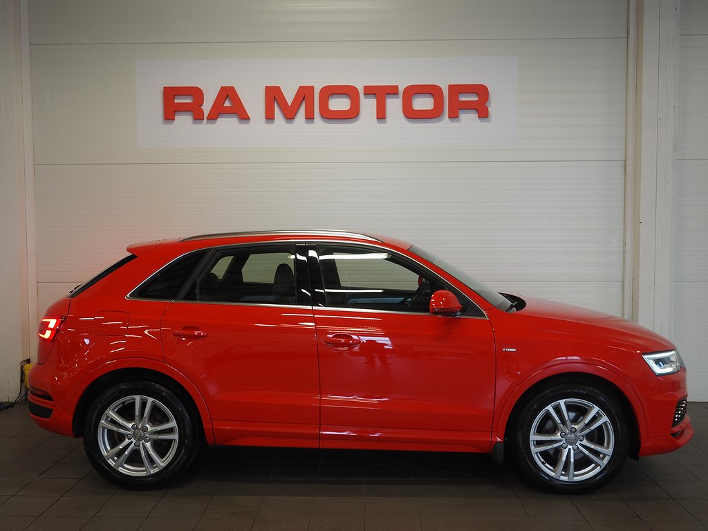 Audi Q3 2.0 TDI 184hk quattro S-Line | Dragkrok | 2018