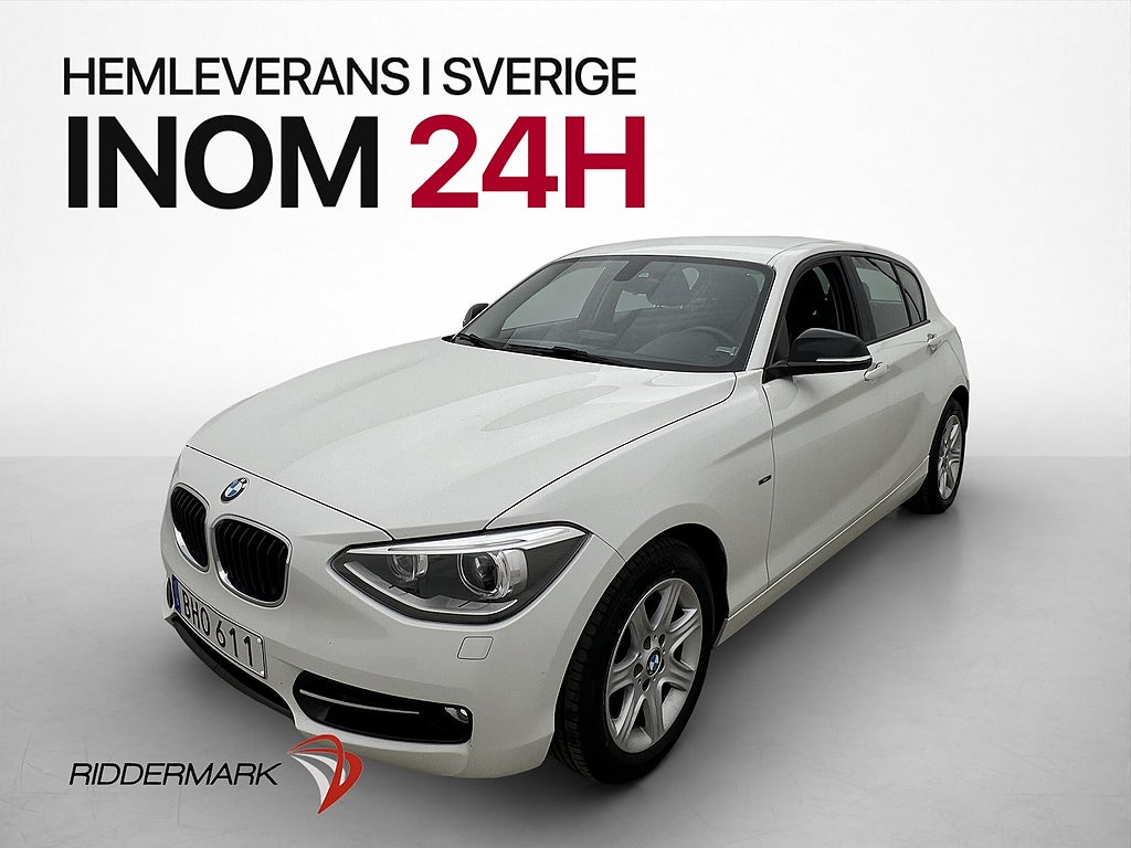 BMW 120 d 184hk Sport line HiFi Farthållare Bluetooth