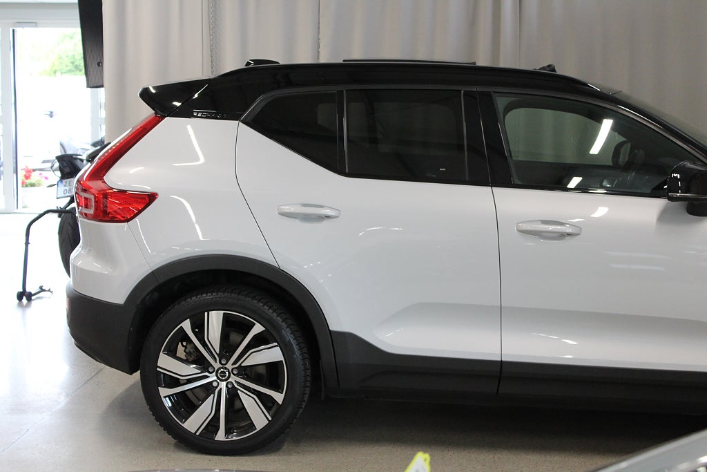 Volvo XC40 Recharge Pro, Panorama, Drag, H/K, 360-kamera, 20'' LM