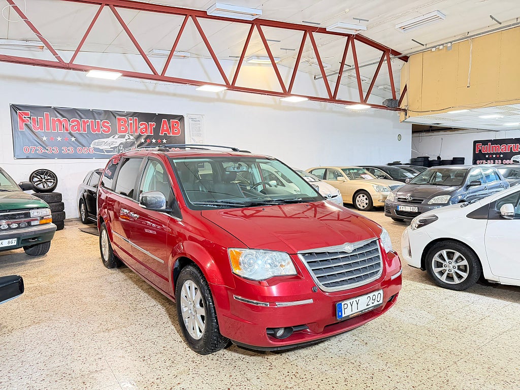 Chrysler Grand Voyager 3.8 V6 GPS 7-Sits Ny Servad Limited Stow´N Go 193HK