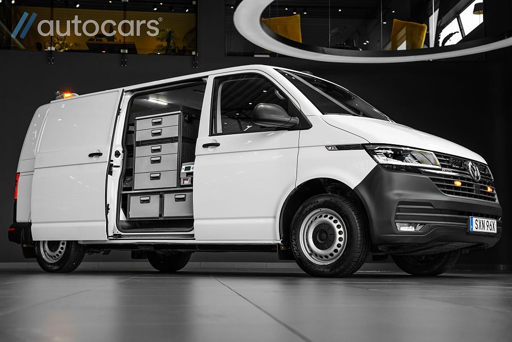 Volkswagen Transporter 150hk 4Motion|Leasbar|Inredd|Kompressor|Se utrustning