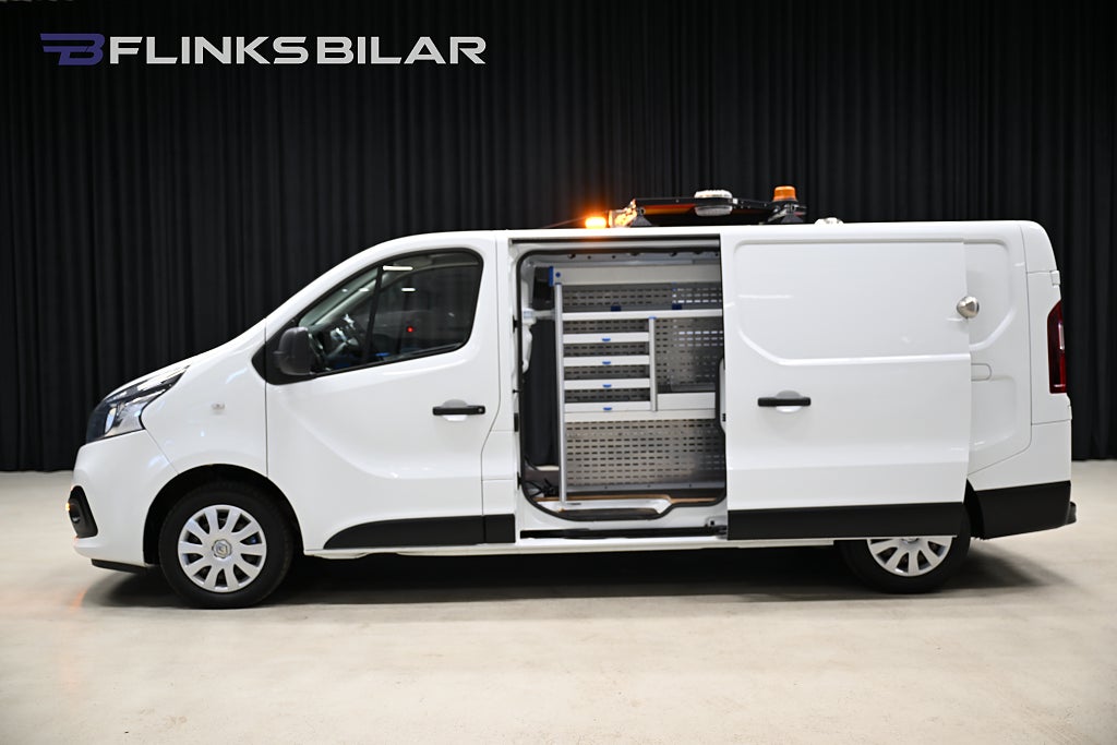 Renault trafic 125HK L2|Servicebil|Dubbeldörr|Inredd|GPS|Backkamera