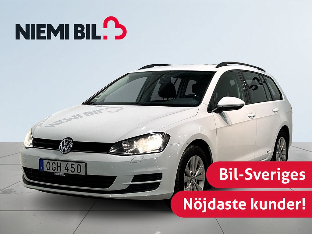 Volkswagen Golf Sportscombi 1.2 TSI BMT Drag Motorvärmare Kamera SoV