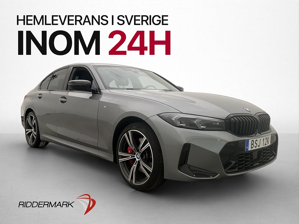 BMW 330e xDrive M Sport Drag Kamera H/K Navi Halvskinn MOMS