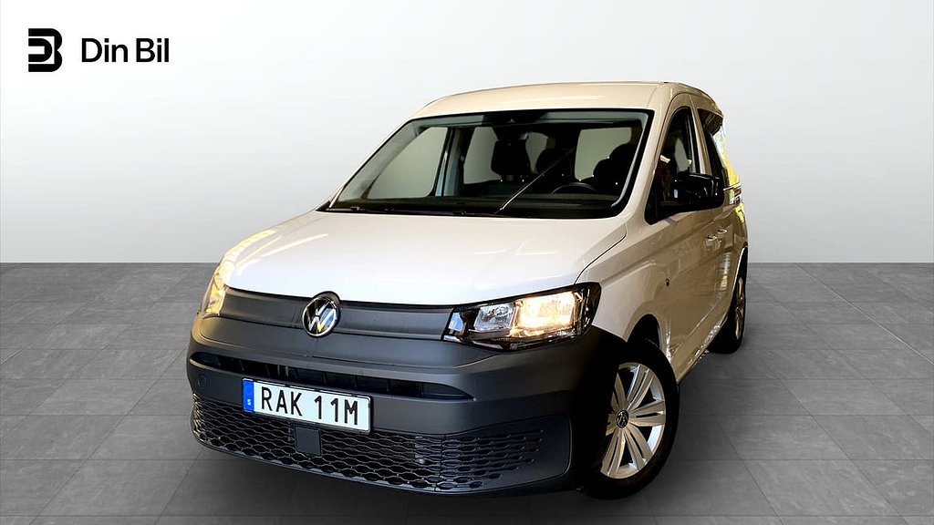 Volkswagen Caddy Cargo 2.0 TDI Skåp 122hk /P-värmare