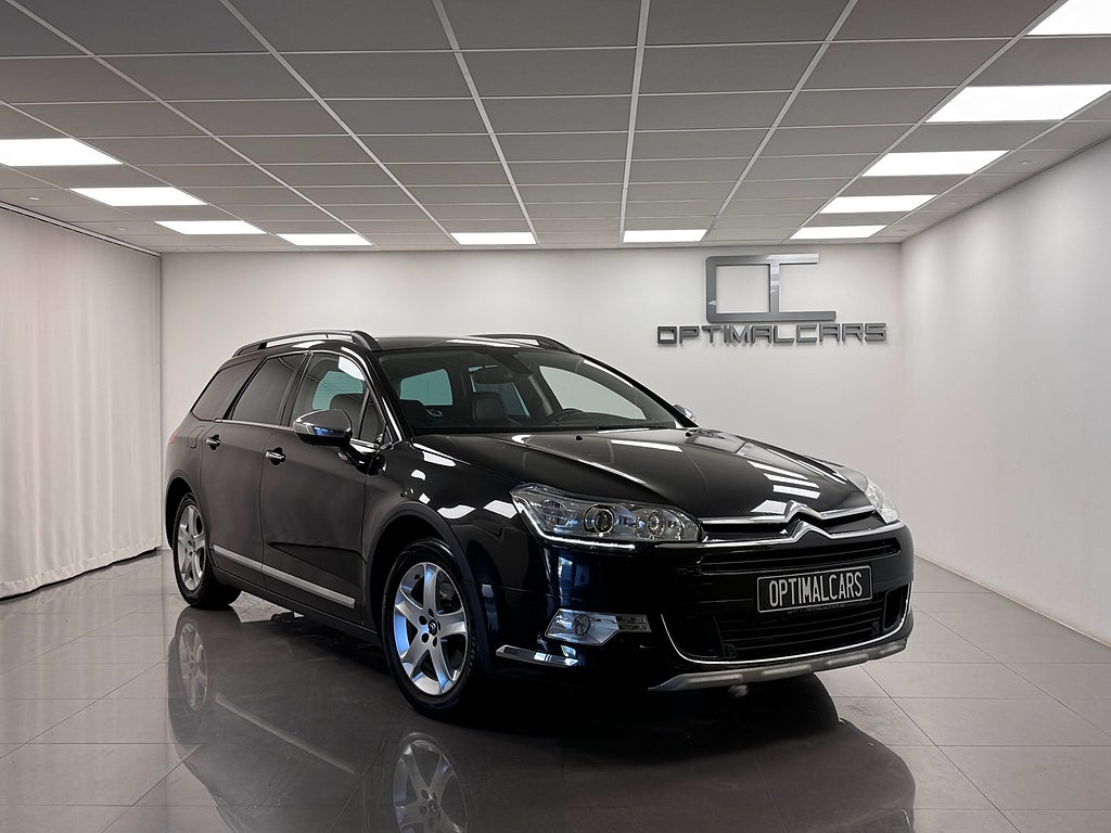 Citroën C5 Tourer 2.0 BlueHDi EU 6 Läder Aut 181HK Drag 