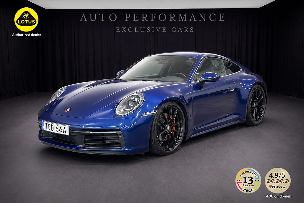 Porsche 911 992 Carrera 4S Sportdesign PDK 450hk / Hemleverans /