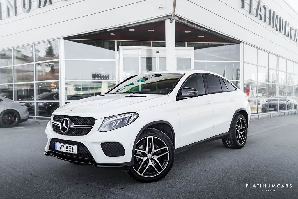 Mercedes-Benz GLE 350 d 4M AMG  Coupé 258hk / Sv.såld / Night / Drag