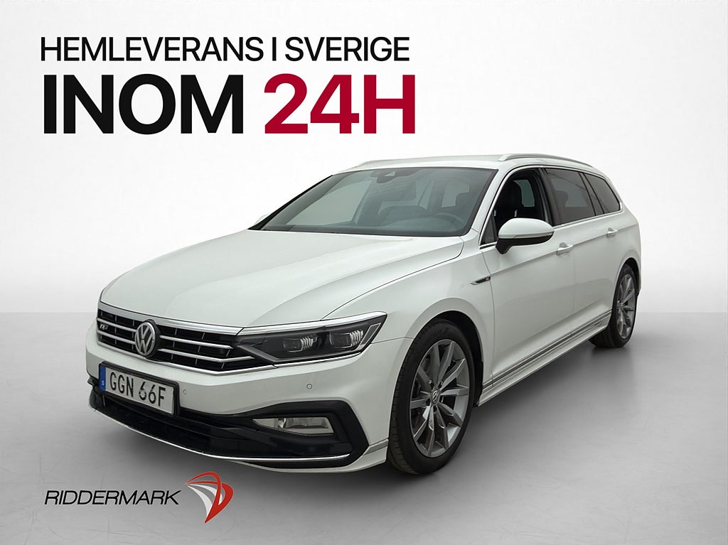 Volkswagen Passat 2.0 TDI 190hk 4M R-Line Värmare Drag MOMS