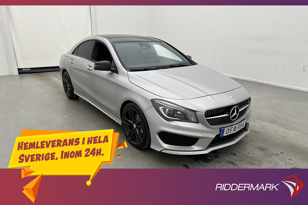 Mercedes-Benz CLA 220d 4M 177hk AMG Sport H/K Pano
