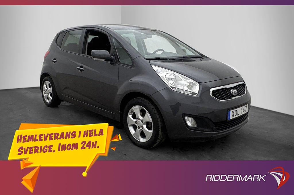 Kia Venga 1.4 CRDi 90hk Comfort M-Värmare Sensorer Drag