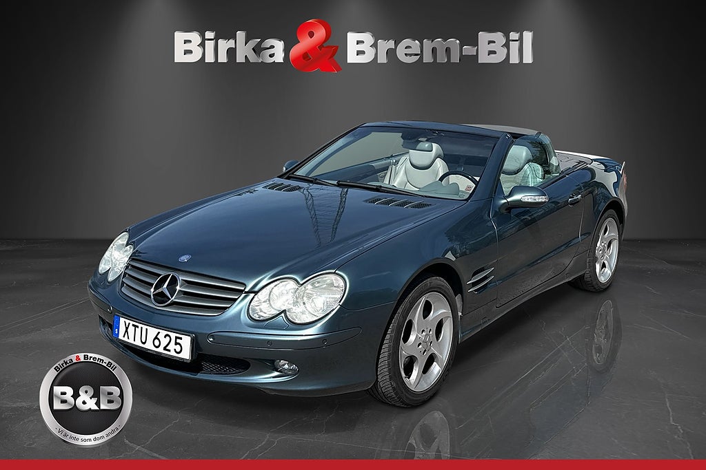 Mercedes-Benz SL 500 5G-Tronic, Välutrustad, nyservad