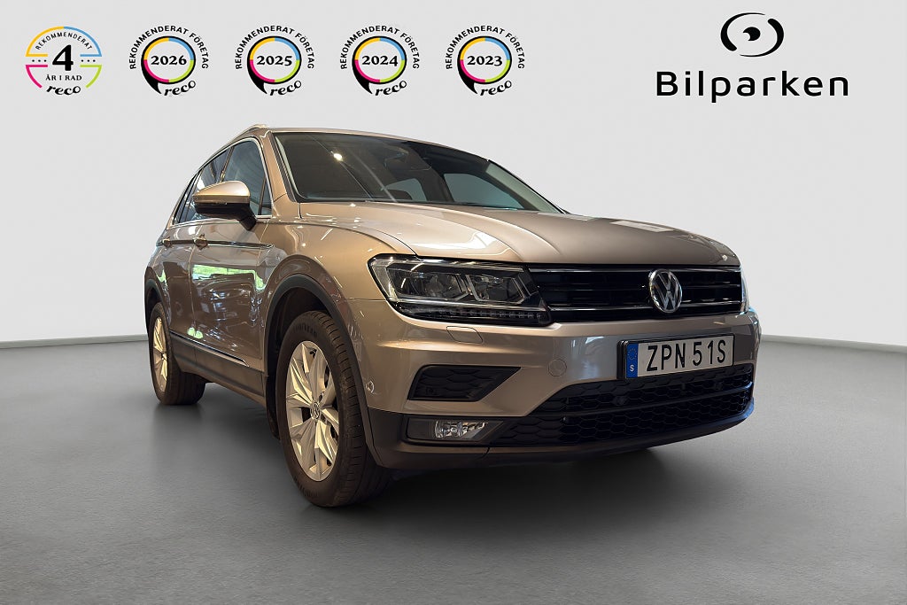 Volkswagen Tiguan 2.0 TSI | 4Motion | Kamera | Värmare | Dragkrok | 190hk