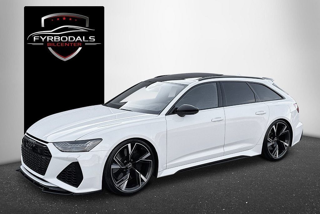 Audi RS6 600HK SVENSKSÅLD PANORAMA DRC RSDESIGN DRAG VÄRMARE