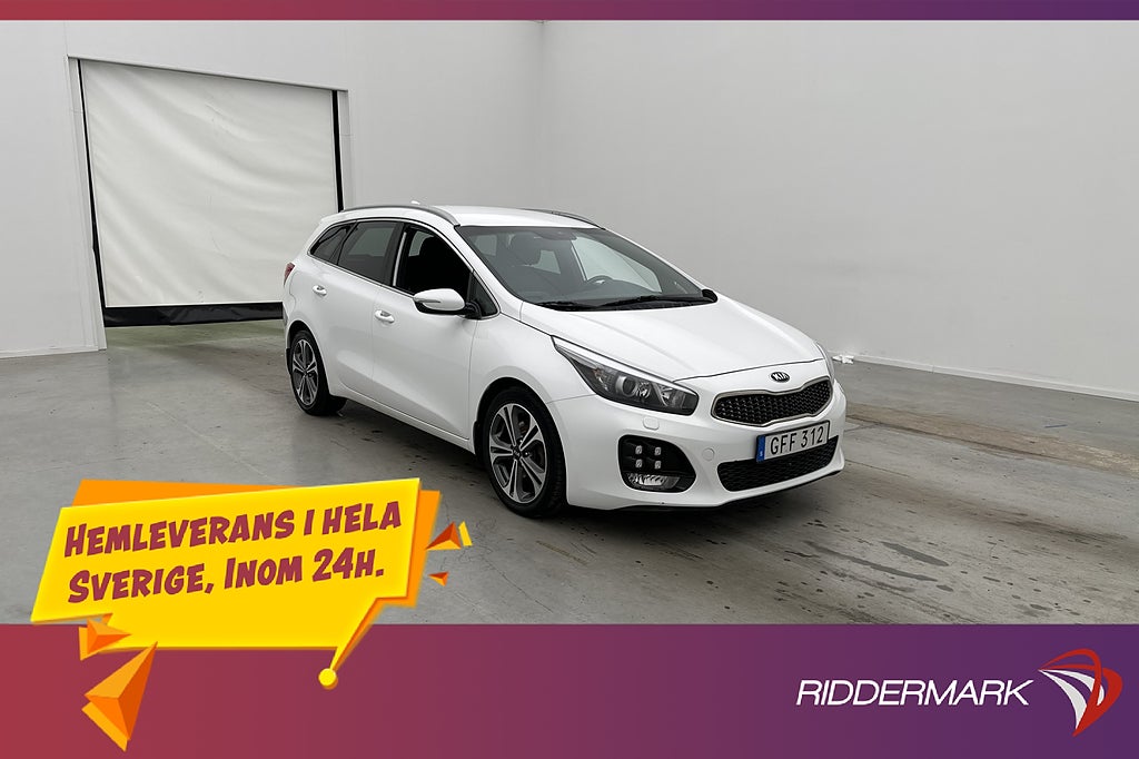 Kia Ceed Sportswagon 135hk GT-Line Rattvärme Navi Kamera